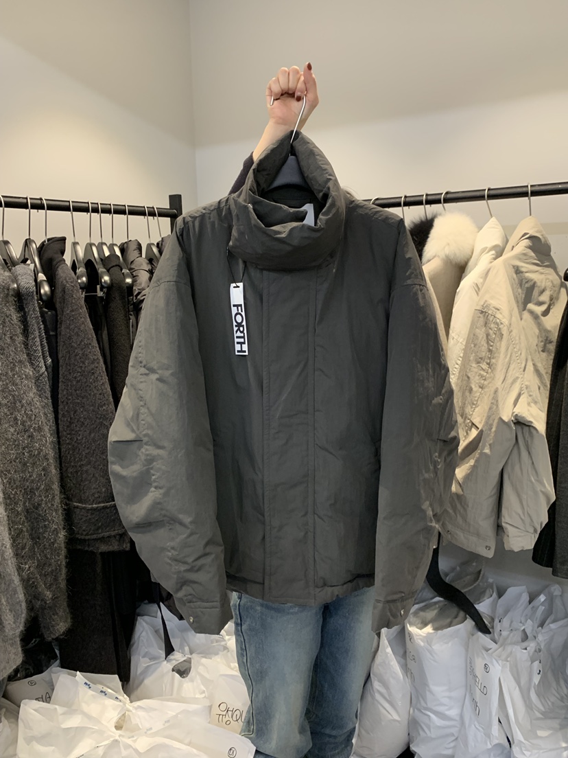 FORTH東大門㊣實拍女裝新品熱賣25秋冬時尚推薦休閑短款羽絨服FORTH短款羽絨服圖色3