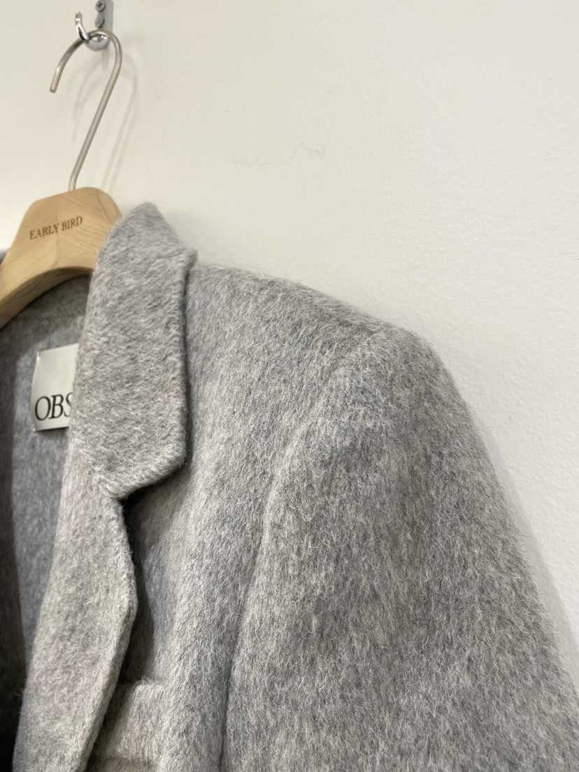 OBSESS東大門㊣實拍女士新款職業推薦時尚25秋冬休閑短款大衣OBSESS/EARLY BIRD短款大衣