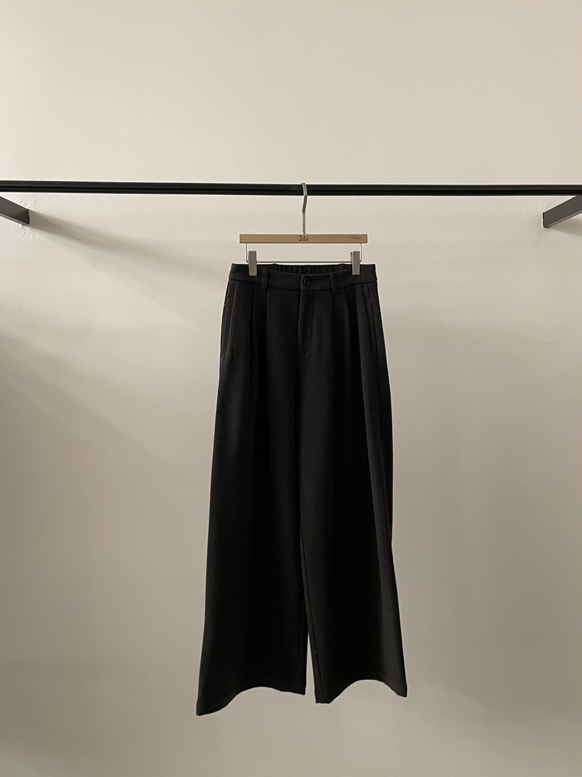 2DA/DARIMI-P東大門㊣代購女士新款人氣休閑25秋冬休閑褲2DA/DARIMI-P休閑褲圖色2墨色