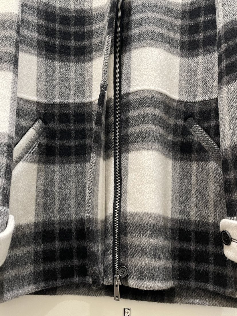 OBSESS韓國代購㊣女士新款熱賣25秋冬休閑職業短款大衣羊駝OBSESS/EARLY BIRD短款大衣