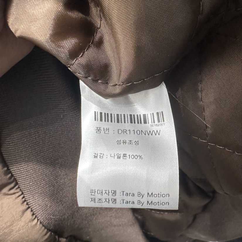 TARABY MOTION韓國直郵㊣女裝新款25秋冬短款棉服貂皮絎縫TARABY MOTION短款棉服