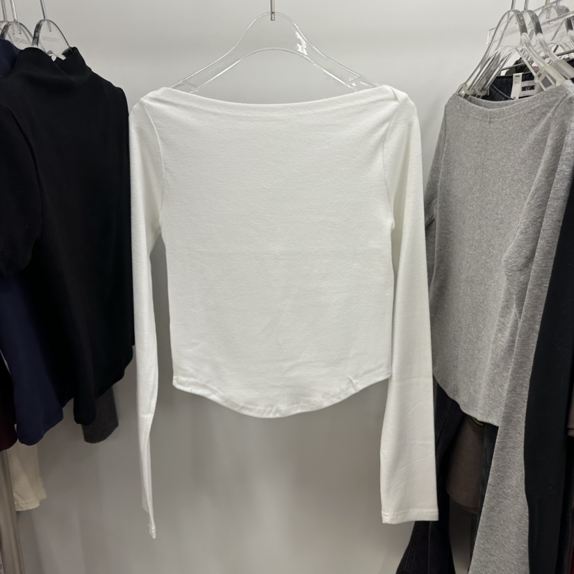 TOPDRESSING東大門㊣實拍女士新款25秋冬時尚休閑職業長袖T恤TOPDRESSING長袖T恤