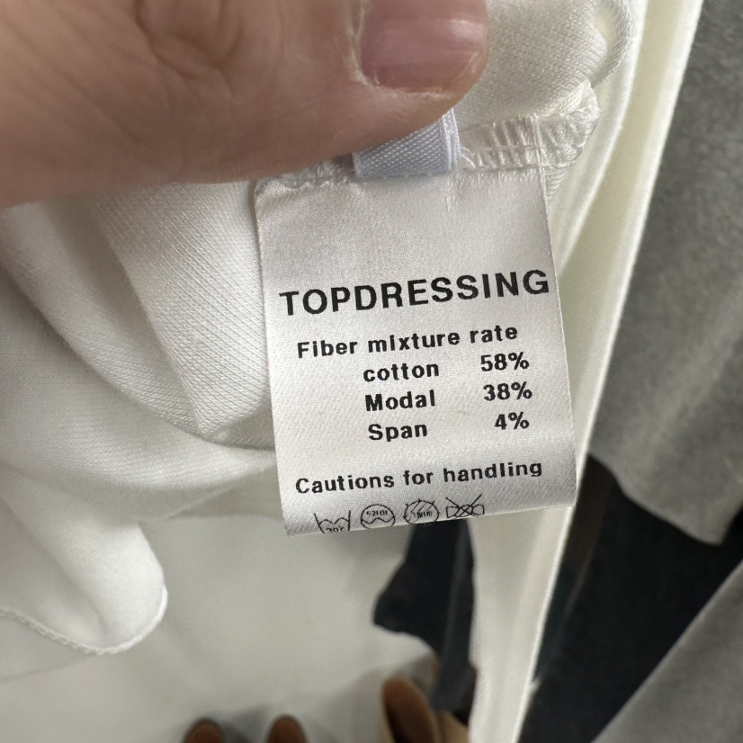TOPDRESSING東大門㊣實拍女士新款25秋冬時尚休閑職業長袖T恤TOPDRESSING長袖T恤
