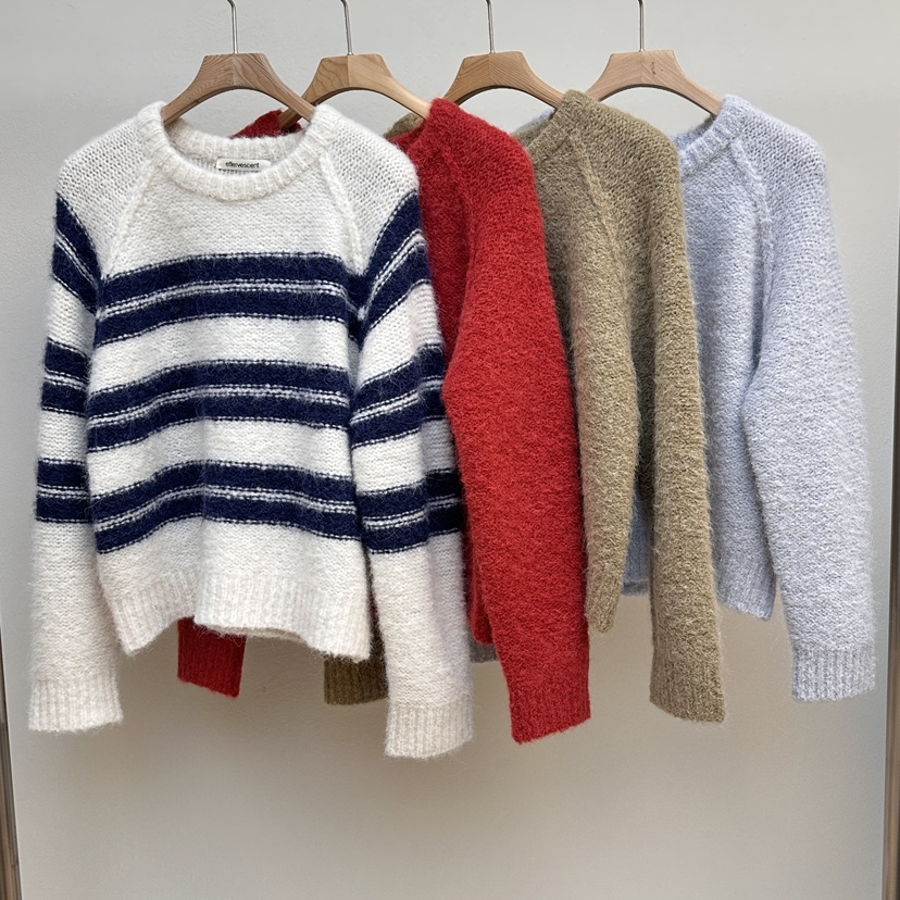 EFFERVESCENT東大門㊣實拍女裝新款時尚熱賣推薦休閑職業毛衣evc/effervescent毛衣