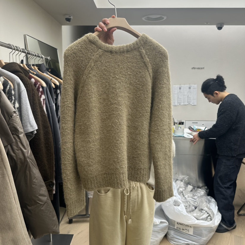 EFFERVESCENT東大門㊣實拍女裝新款時尚熱賣推薦休閑職業毛衣evc/effervescent毛衣