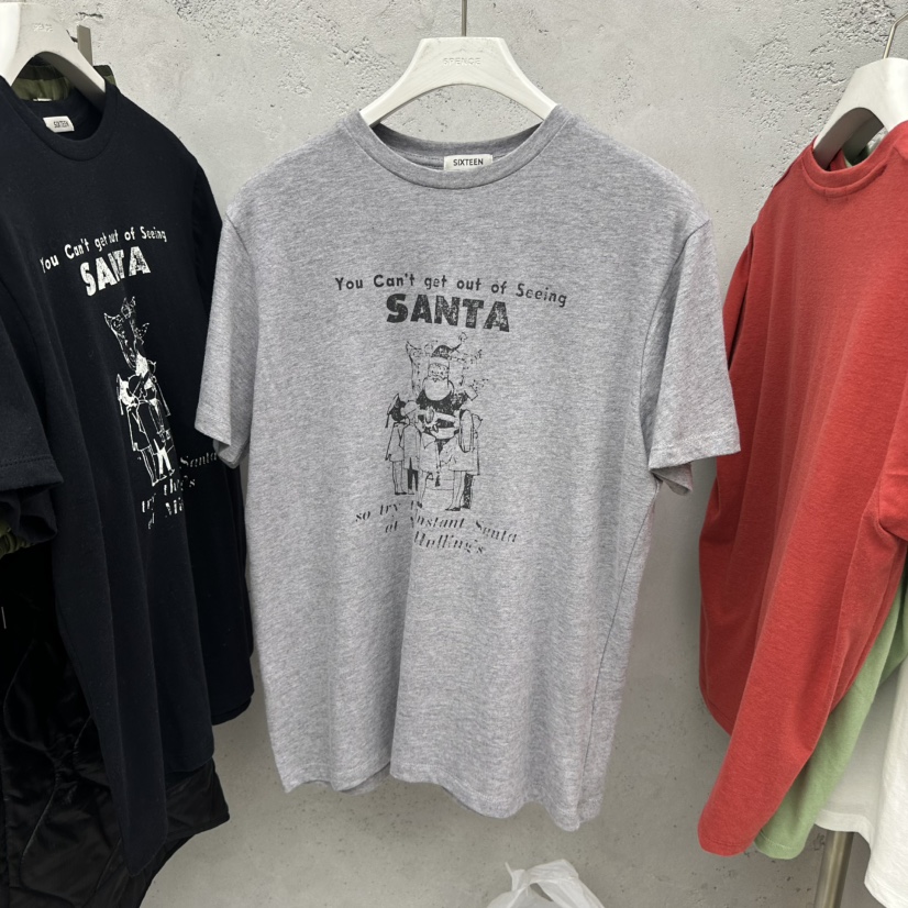 SIXTEEN韓國代購㊣女裝新款人氣25秋冬休閑推薦時尚職業T恤SIXTEENT恤圖色4