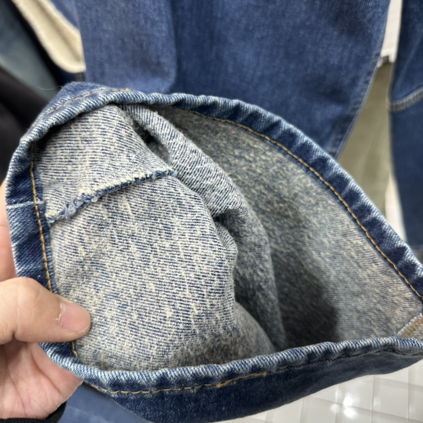 ITZEL韓國直郵㊣女裝新品休閑25秋冬熱賣人氣時尚推薦牛仔褲ITZEL牛仔褲