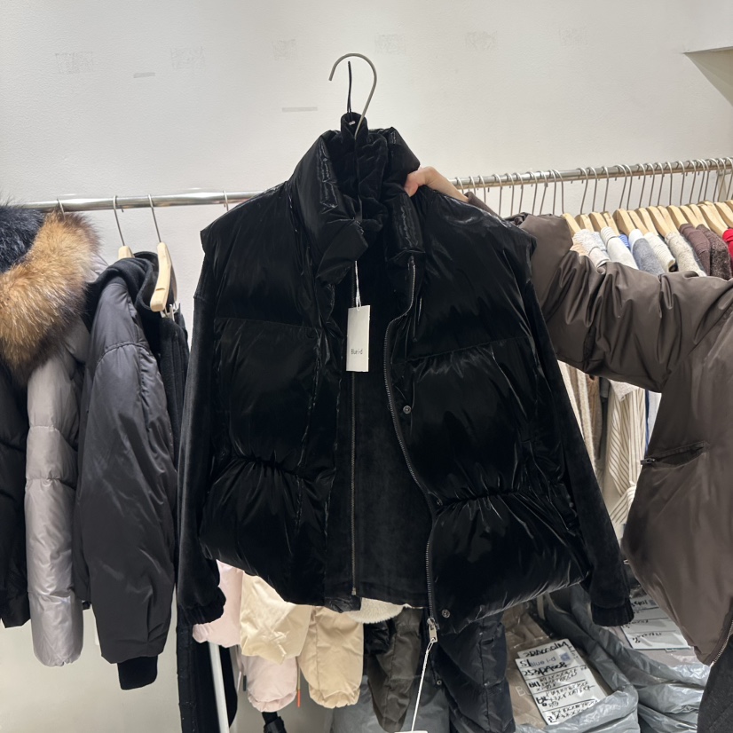 BLUEI-D韓國直郵㊣女士新款休閑時尚職業馬甲不含內搭鴨絨Blue i-d馬甲圖色4