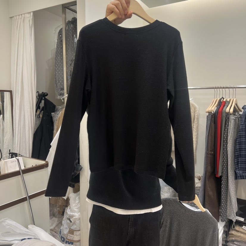 HOUSE OF/DE MERRY東大門㊣代購女裝新品25秋冬職業長袖T恤HOUSE OF/DE MERRY長袖T恤圖色3