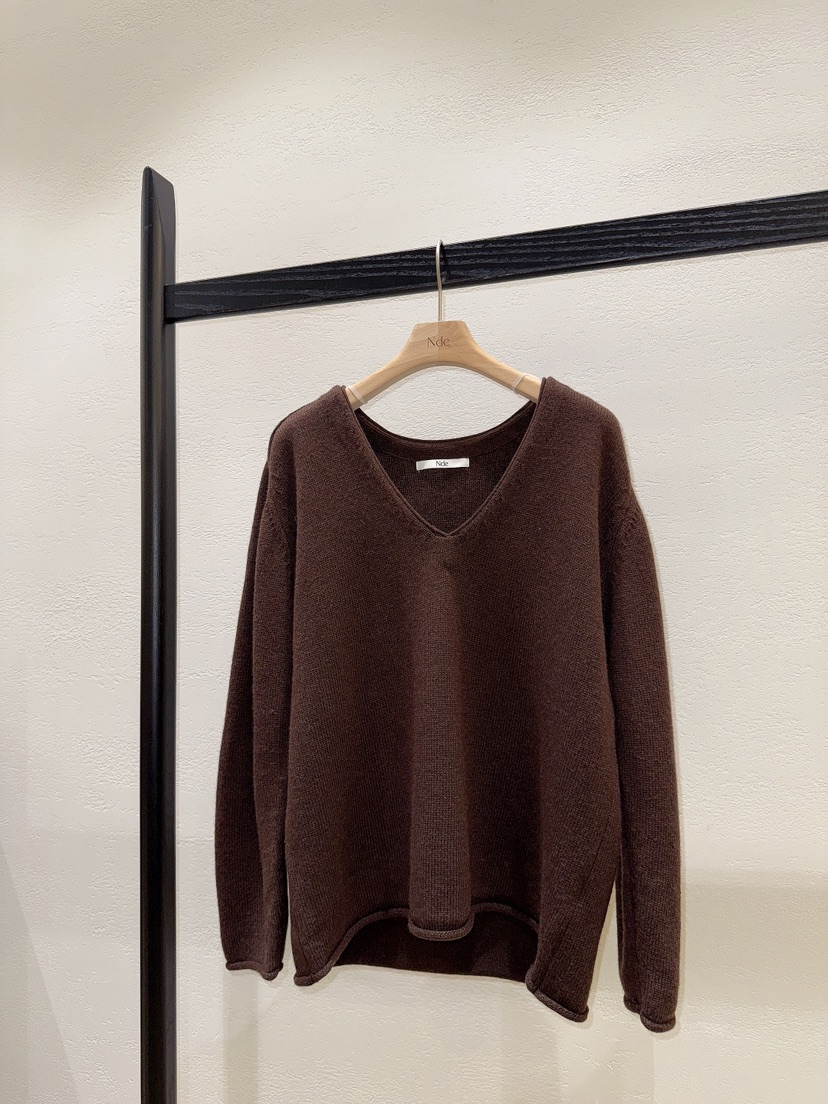 NDE韓國直郵㊣女裝新品推薦人氣熱賣25秋冬時尚職業針織衫羊毛NDE針織衫圖色3
