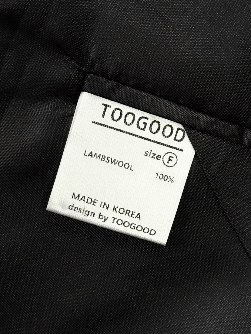 TOOGOOD韓國直郵㊣女裝新品人氣職業休閑熱賣中長款大衣羊毛TOOGOOD中長款大衣