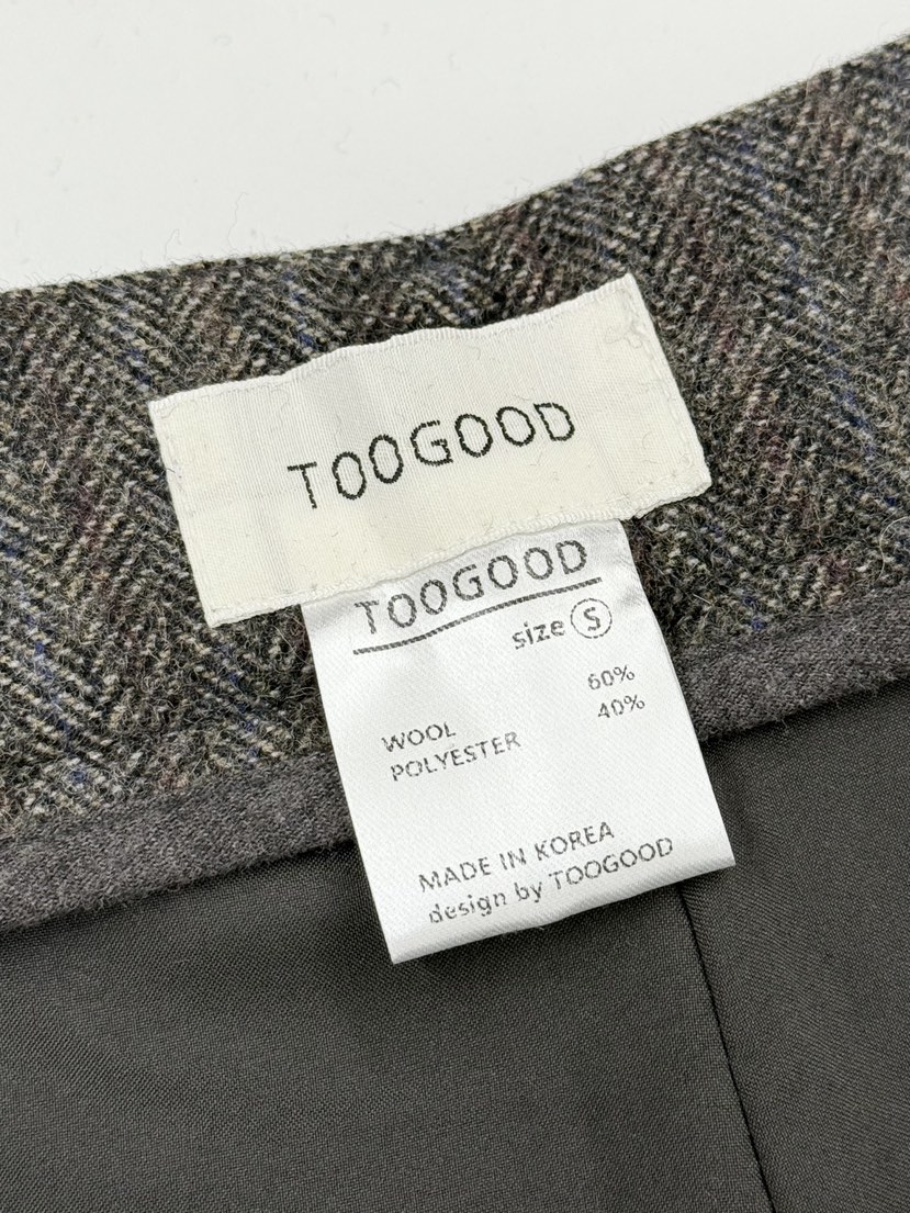 TOOGOOD韓國代購㊣女裝新款25秋冬時尚推薦休閑熱賣休閑褲羊毛TOOGOOD休閑褲