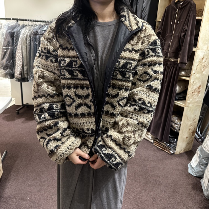 PITA東大門㊣實拍女士新款職業時尚25秋冬人氣夾克羊毛拉鏈THE VERLIN/piTa夾克圖色2