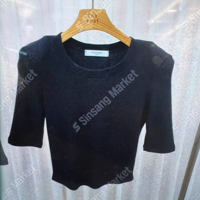 THE FIRST-Q東大門㊣實拍女裝新款25秋冬熱賣人氣休閑T恤THE FIRSTT恤圖色1