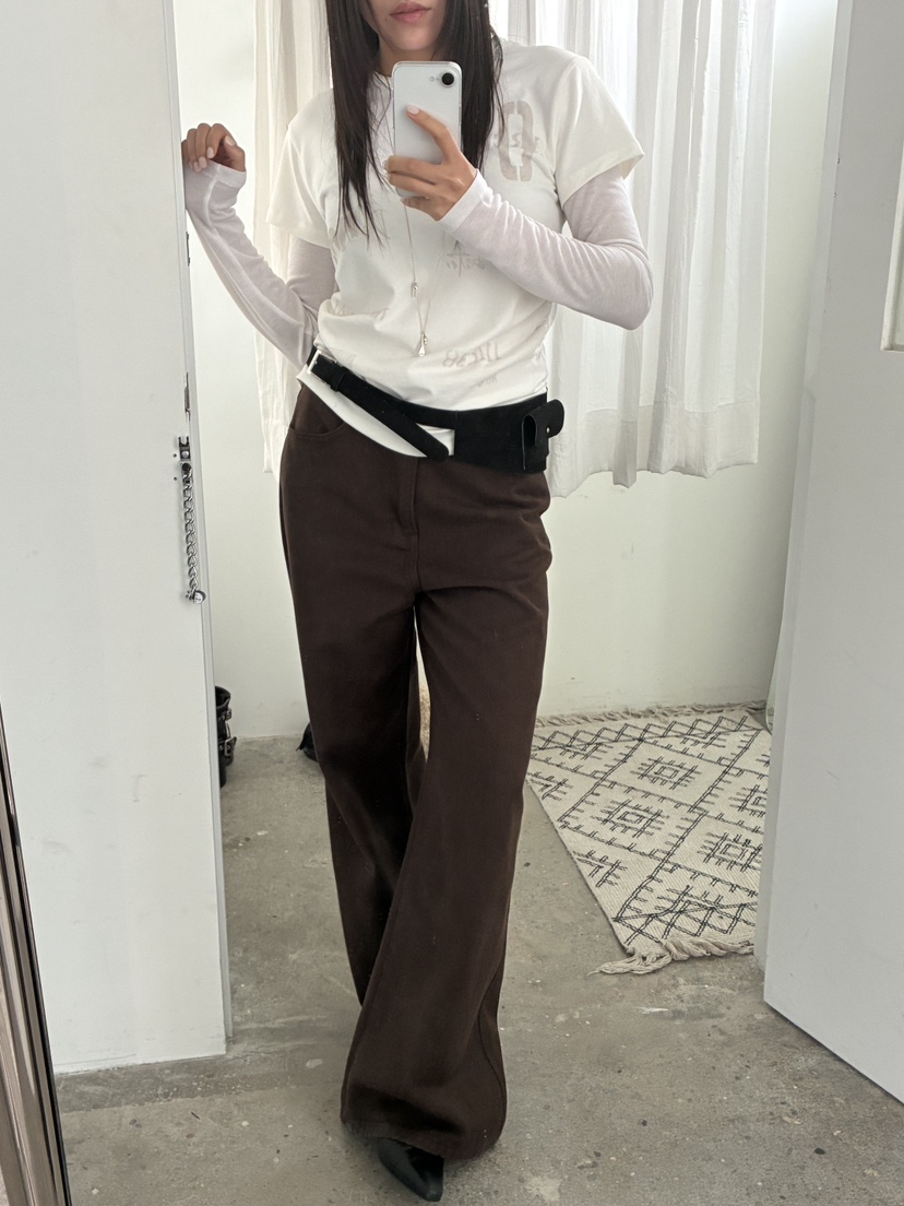 ACME韓國直郵㊣女裝新款職業推薦人氣時尚熱賣25秋冬休閑褲ACME休閑褲