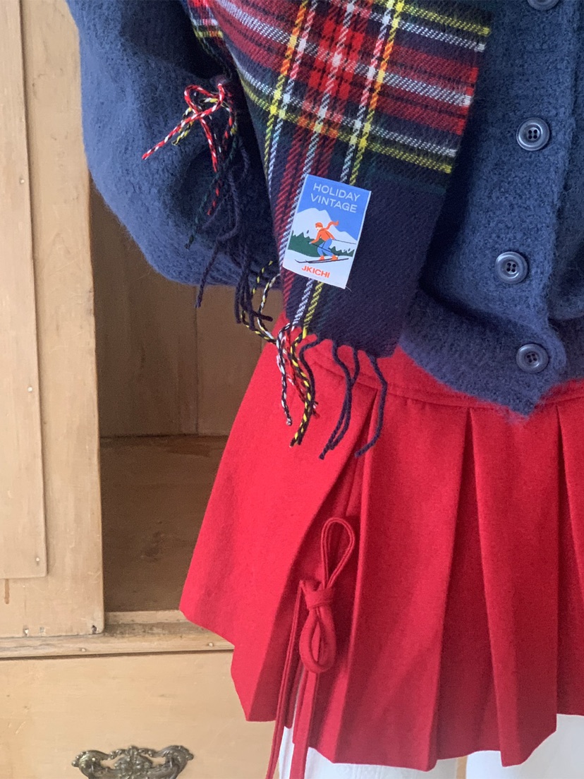 JKICHI韓國直郵㊣女裝新品25秋冬熱賣休閑圍巾披肩格子圍巾JKICHI圍巾/披肩