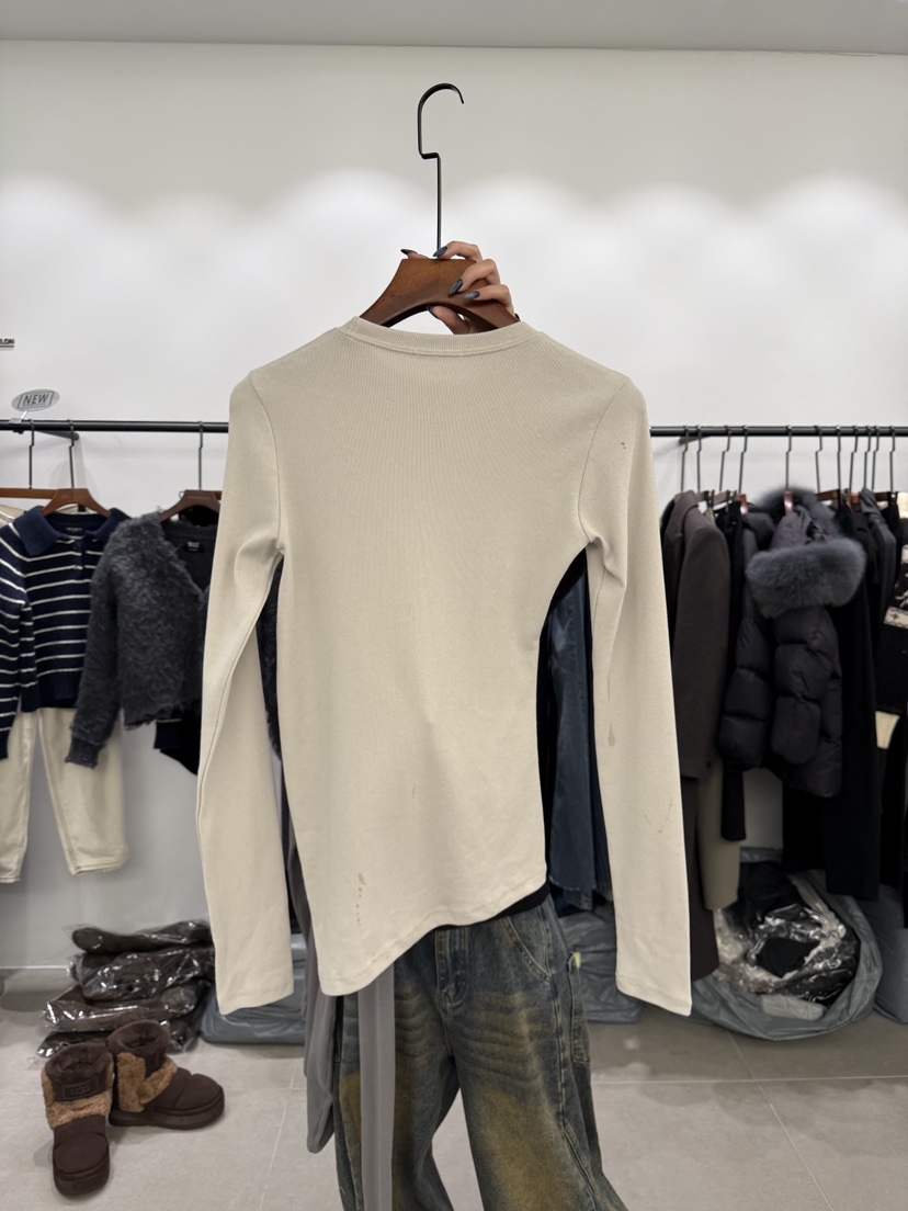 WATERMELON東大門㊣代購女士新品休閑推薦人氣職業時尚長袖T恤WATER MELON長袖T恤