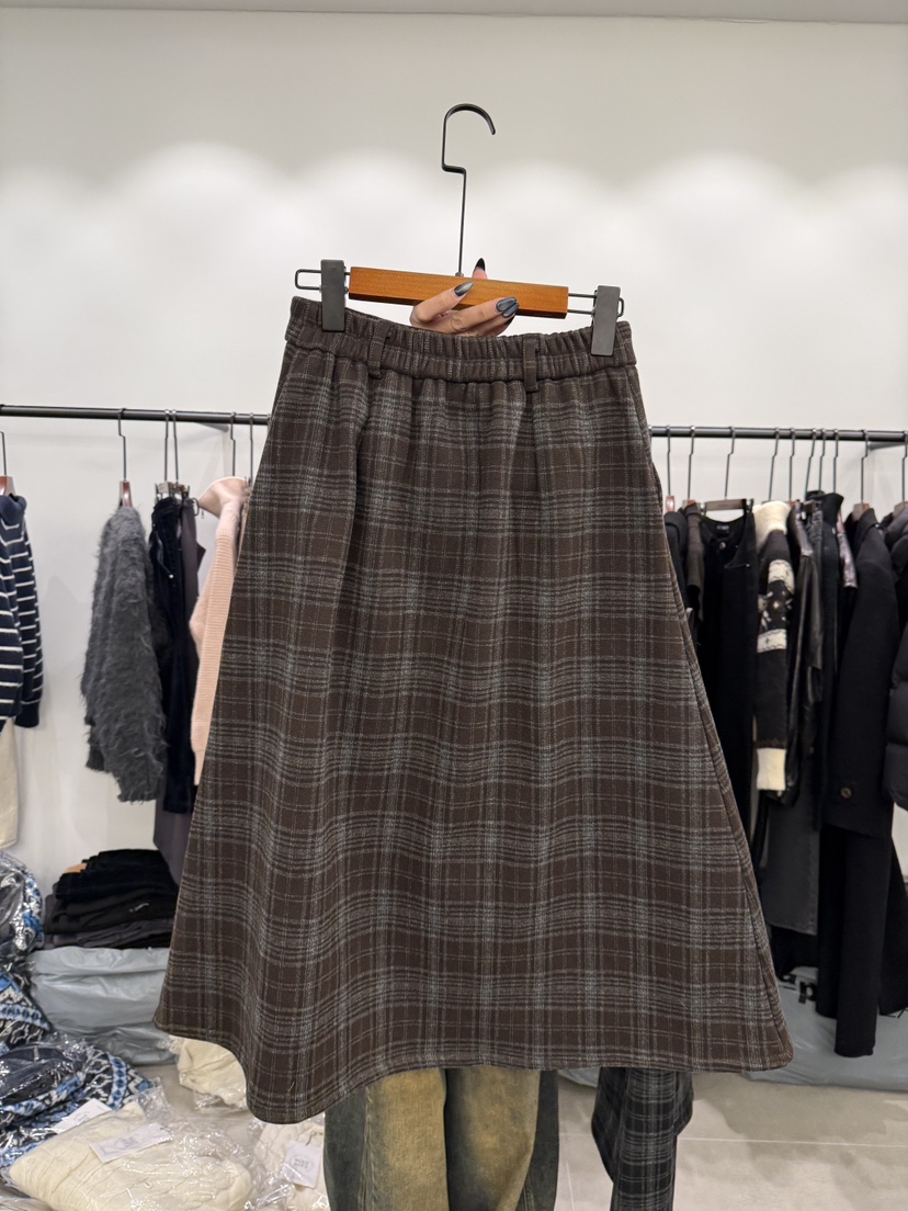 WATERMELON東大門㊣直郵女士新品職業人氣25秋冬熱賣休閑長裙WATER MELON長裙