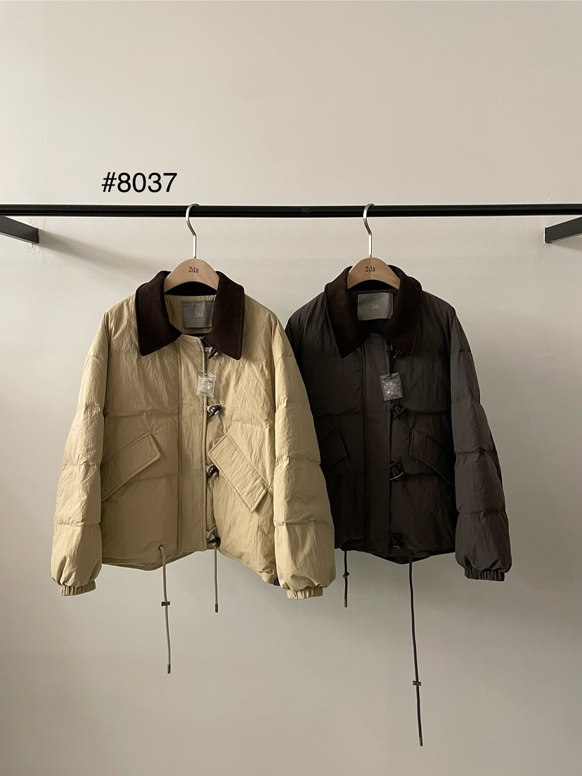 2DA/DARIMI-P東大門㊣直郵女士新品熱賣25秋冬短款羽絨服2DA/DARIMI-P短款羽絨服