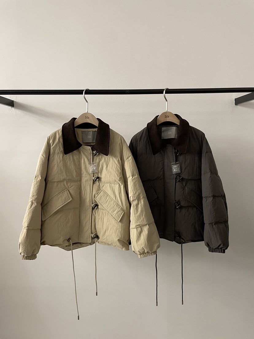 2DA/DARIMI-P東大門㊣直郵女士新品熱賣25秋冬短款羽絨服2DA/DARIMI-P短款羽絨服