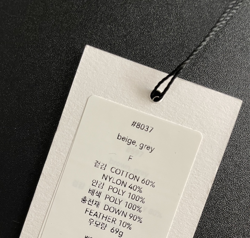 2DA/DARIMI-P東大門㊣直郵女士新品熱賣25秋冬短款羽絨服2DA/DARIMI-P短款羽絨服