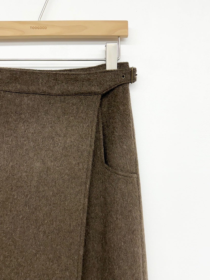 TOOGOOD東大門㊣直郵女士新品推薦人氣休閑熱賣長裙羊毛腰帶TOOGOOD長裙