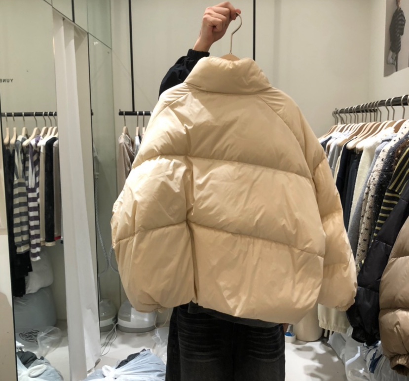 YUNBAL東大門㊣實拍女裝新款熱賣職業休閑短款羽絨服填充鴨絨YUNBAL短款羽絨服