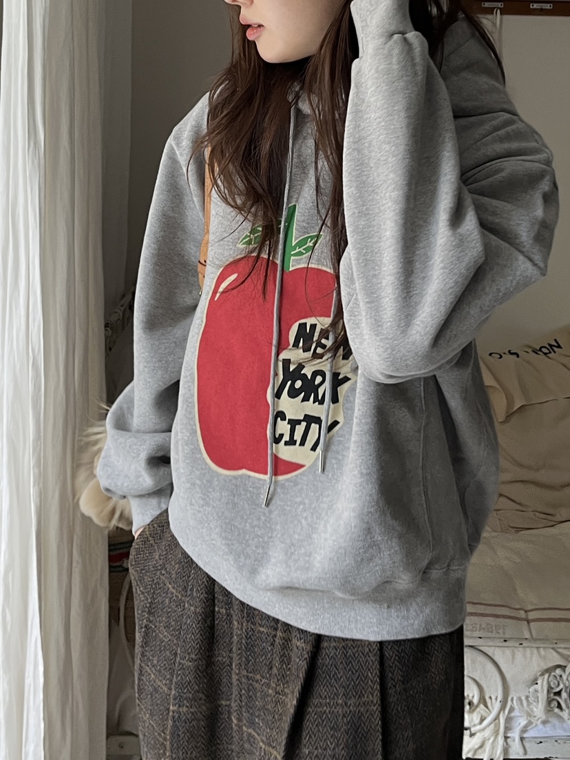 AT NOTE韓國直郵㊣女士新品人氣熱賣休閑時尚25秋冬推薦衛衣AT NOTE衛衣