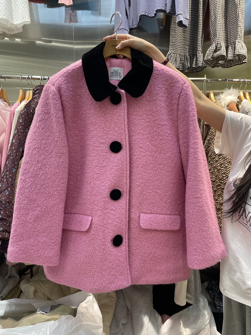 MENDL S韓國直郵㊣女士新款熱賣25秋冬時尚休閑人氣職業夾克MENDL S夾克圖色1