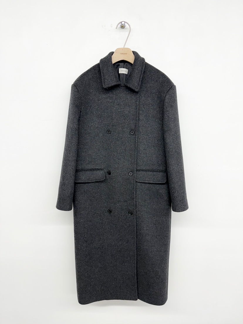 TOOGOOD東大門㊣實拍女士新款人氣職業休閑推薦中長款大衣羊毛TOOGOOD中長款大衣
