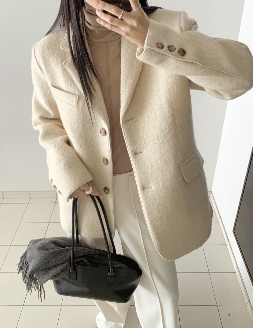 2BOTTLE東大門㊣實拍女裝新款人氣推薦休閑時尚熱賣職業夾克2BOTTLE夾克