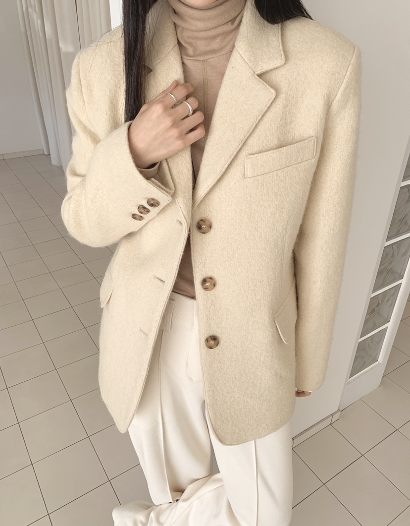 2BOTTLE東大門㊣實拍女裝新款人氣推薦休閑時尚熱賣職業夾克2BOTTLE夾克