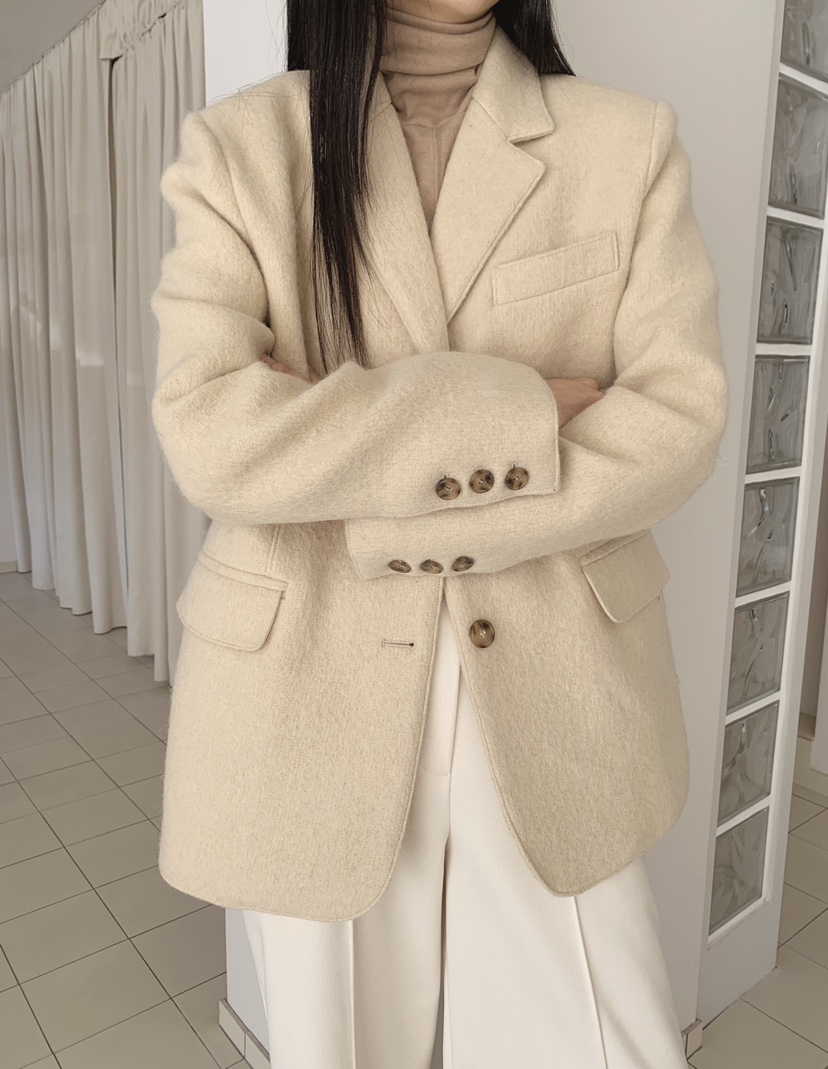 2BOTTLE東大門㊣實拍女裝新款人氣推薦休閑時尚熱賣職業夾克2BOTTLE夾克