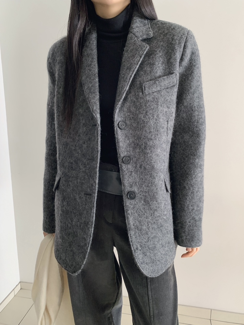 2BOTTLE東大門㊣實拍女裝新款人氣推薦休閑時尚熱賣職業夾克2BOTTLE夾克