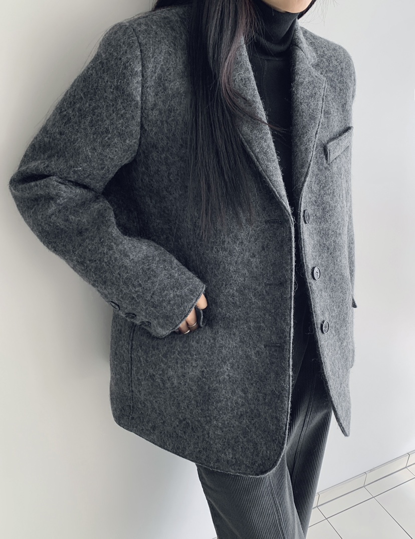 2BOTTLE東大門㊣實拍女裝新款人氣推薦休閑時尚熱賣職業夾克2BOTTLE夾克