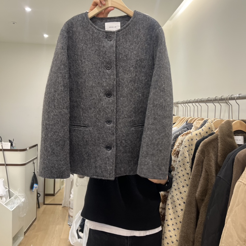 HOUSE OF/DE MERRY東大門㊣實拍女士新品熱賣25秋冬夾克HOUSE OF/DE MERRY夾克圖色2