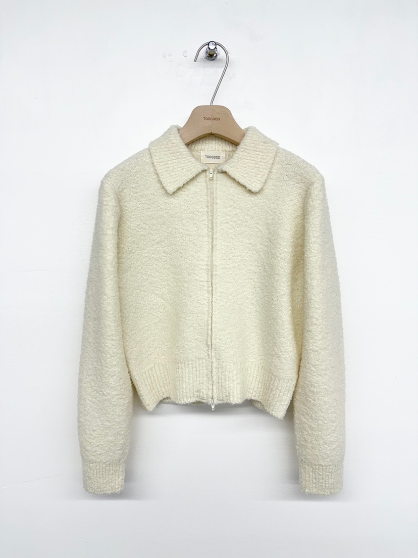 TOOGOOD東大門㊣直郵女士新品人氣25秋冬熱賣職業針織衫拉鏈TOOGOOD針織衫圖色2
