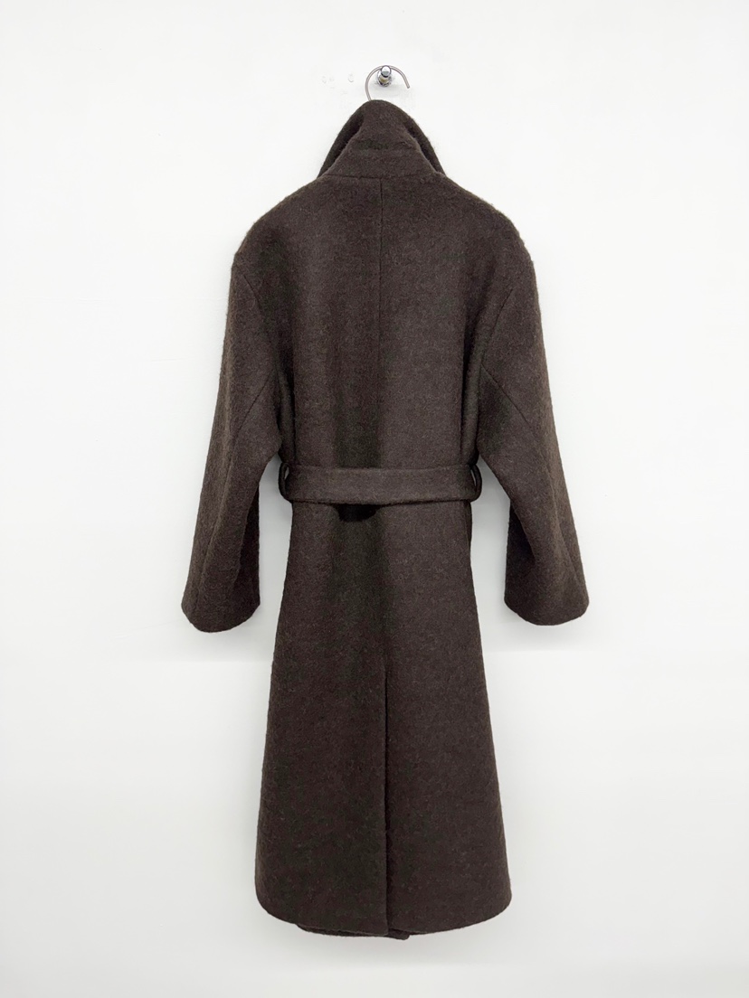 TOOGOOD東大門㊣實拍女士新款人氣時尚推薦中長款大衣含腰帶TOOGOOD中長款大衣