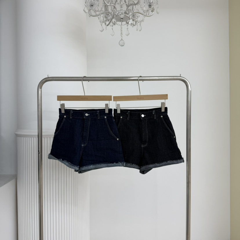 PALETTE-Q韓國代購㊣女士新品休閑25秋冬熱賣人氣推薦短褲PALETTE短褲