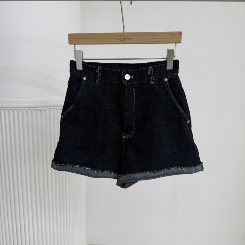 PALETTE-Q韓國代購㊣女士新品休閑25秋冬熱賣人氣推薦短褲PALETTE短褲