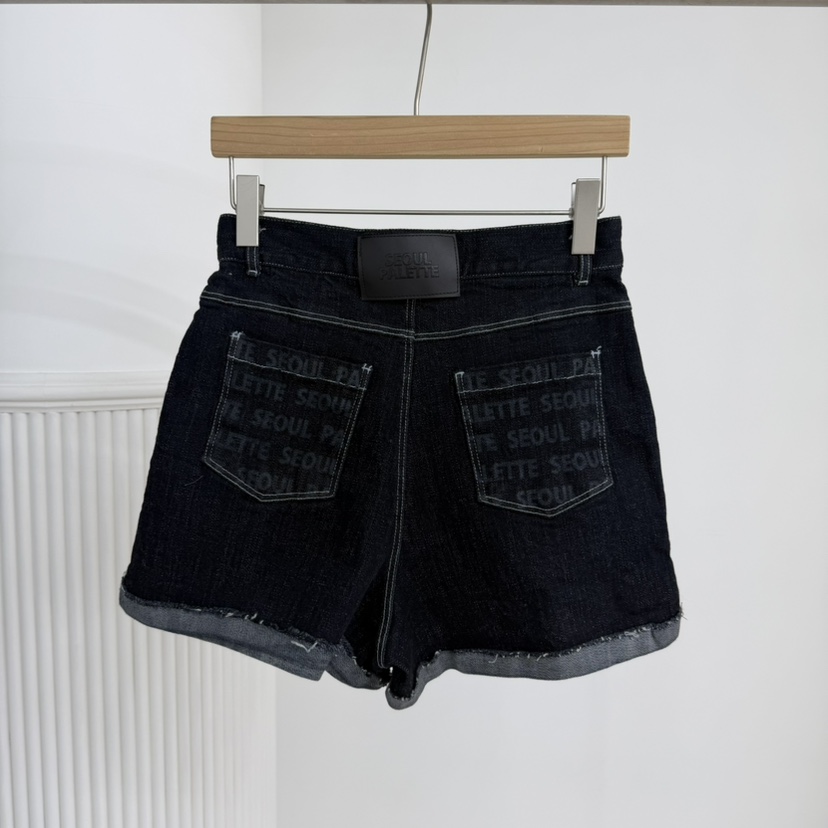 PALETTE-Q韓國代購㊣女士新品休閑25秋冬熱賣人氣推薦短褲PALETTE短褲