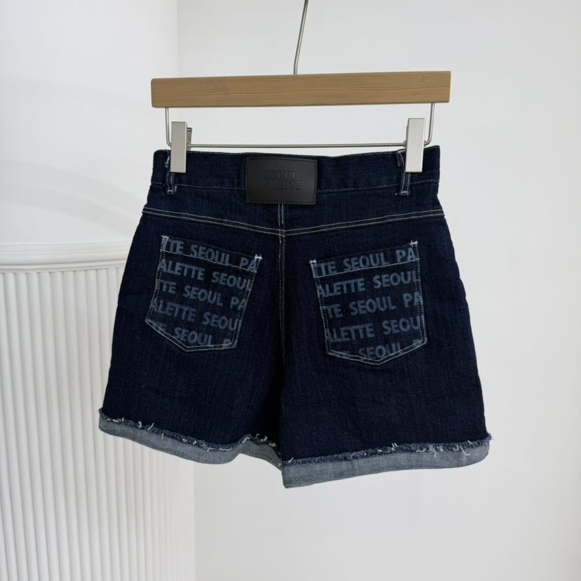 PALETTE-Q韓國代購㊣女士新品休閑25秋冬熱賣人氣推薦短褲PALETTE短褲