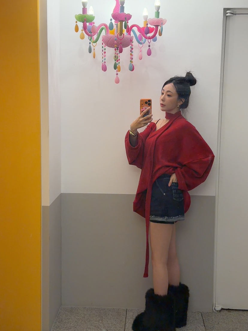 PALETTE-Q韓國代購㊣女士新品休閑25秋冬熱賣人氣推薦短褲PALETTE短褲