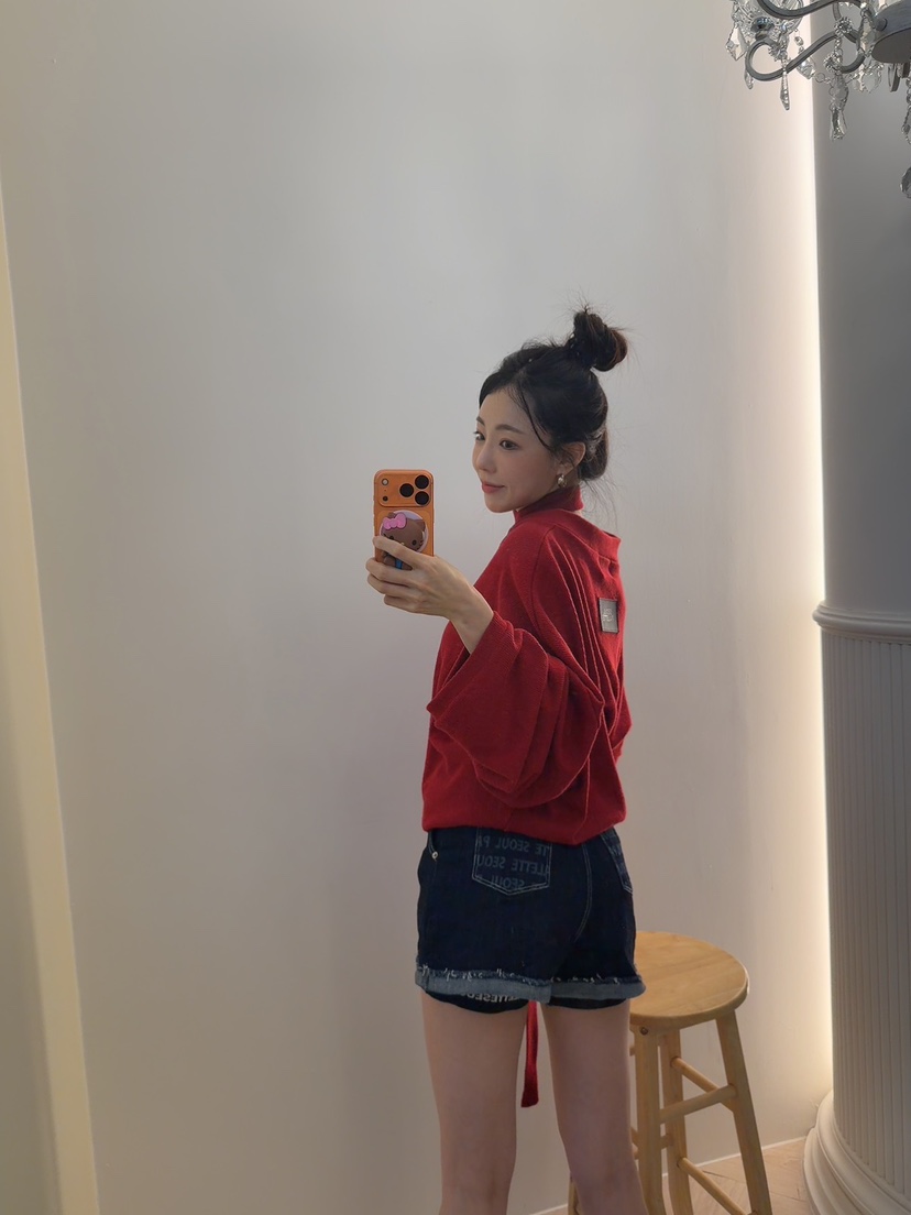 PALETTE-Q韓國代購㊣女士新品休閑25秋冬熱賣人氣推薦短褲PALETTE短褲