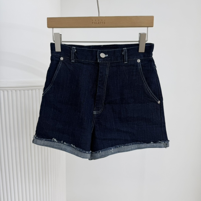 PALETTE-Q韓國代購㊣女士新品休閑25秋冬熱賣人氣推薦短褲PALETTE短褲圖色1
