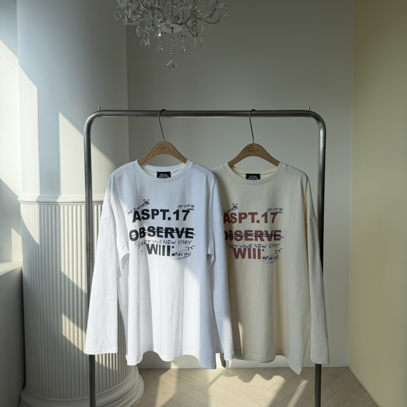 PALETTE-Q東大門㊣實拍女裝新品職業時尚熱賣25秋冬長袖T恤PALETTE-Q長袖T恤