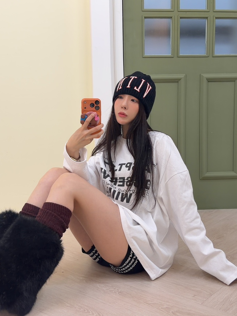 PALETTE-Q東大門㊣實拍女裝新品職業時尚熱賣25秋冬長袖T恤PALETTE-Q長袖T恤