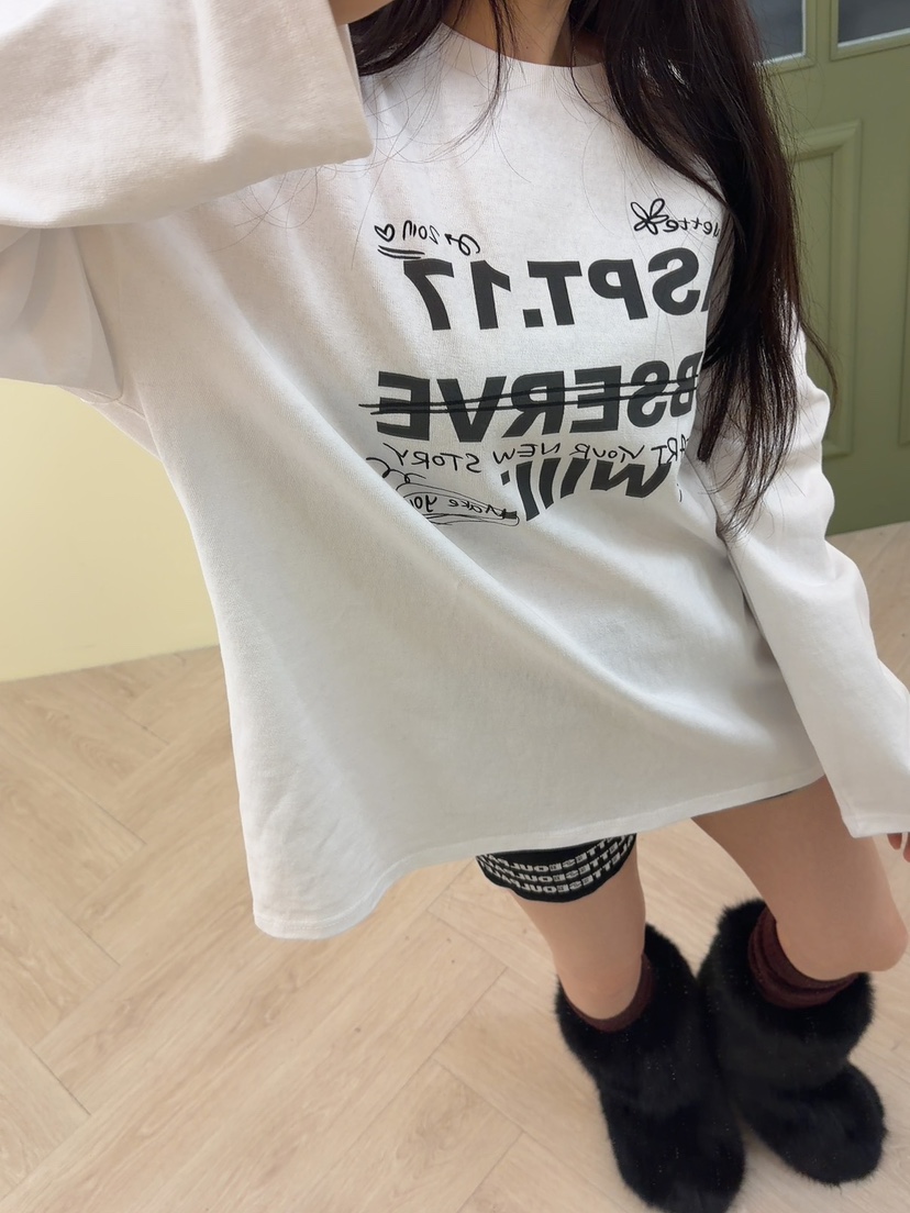 PALETTE-Q東大門㊣實拍女裝新品職業時尚熱賣25秋冬長袖T恤PALETTE-Q長袖T恤