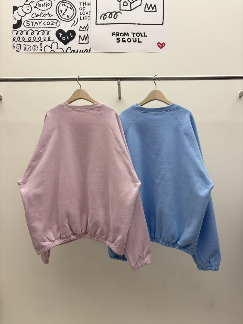 TOLL東大門㊣實拍女士新品人氣時尚25秋冬熱賣推薦休閑衛衣TOLL衛衣