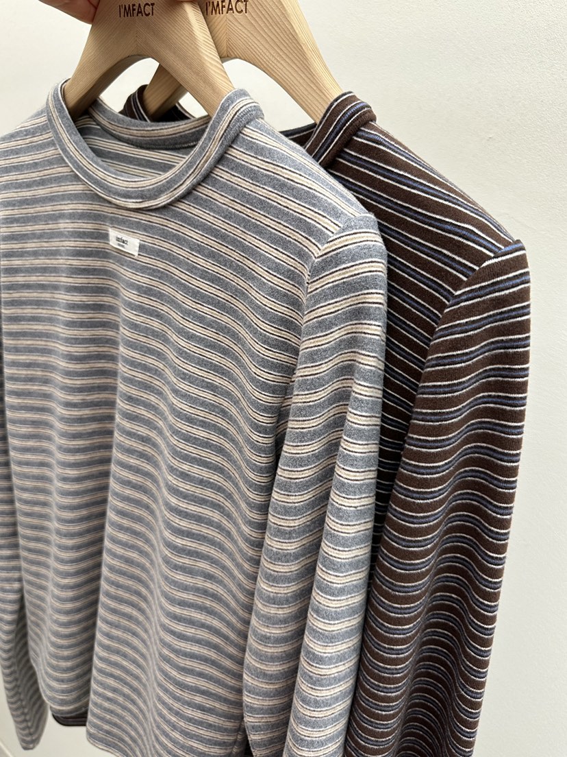 I MFACT東大門㊣實拍女士新品時尚熱賣職業休閑推薦長袖T恤I MFACT長袖T恤